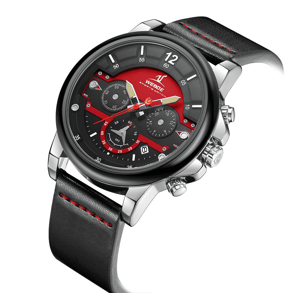 WEIDE WH6401-3C Oversized Big Dial Cool Watches For M